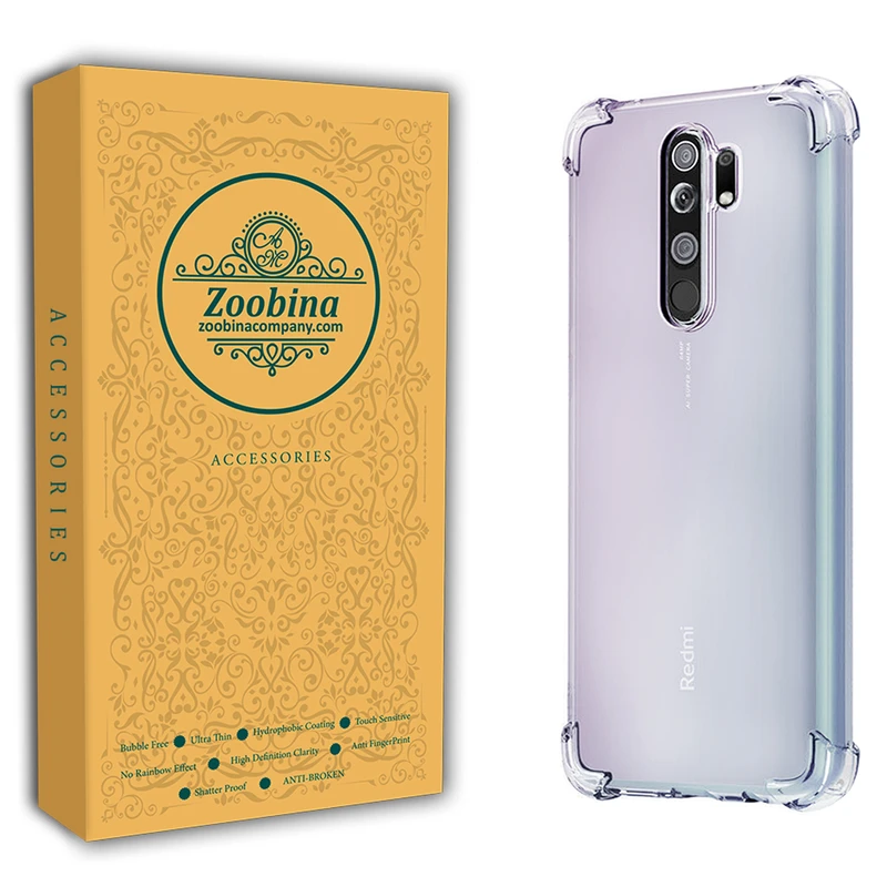 کاور زوبینا مدل COLORLESS مناسب برای گوشی موبایل شیائومی Redmi 9