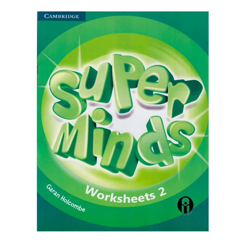 کتاب Super Minds Worksheets 2 اثر Garan Holcombe انتشارات الوندپویان