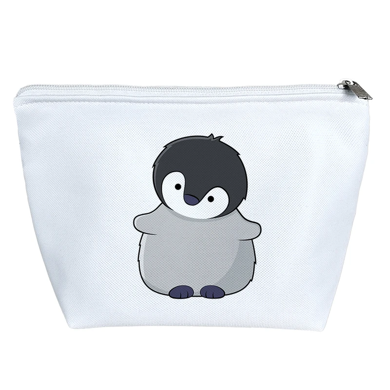 کیف لوازم آرایش دخترانه خندالو مدل پنگوئن کد H1395