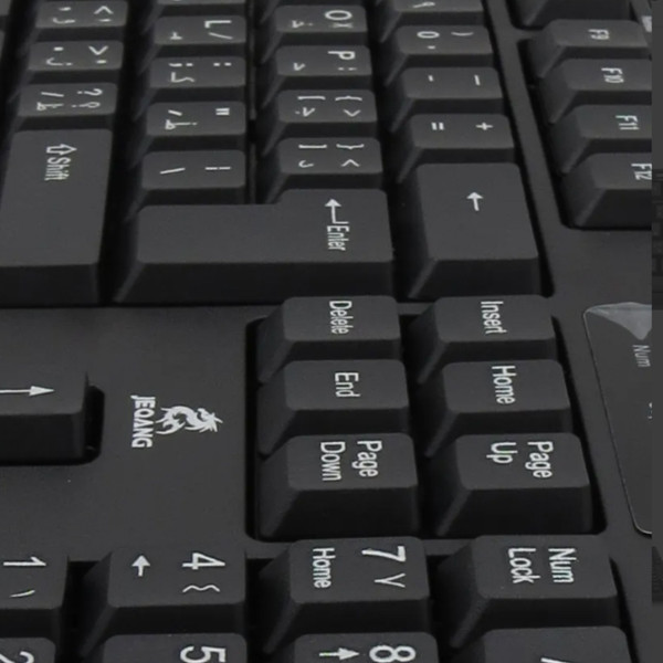 کیبورد و ماوس بی سیم جکنگ مدل JW-6800