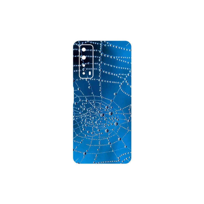 برچسب پوششی ماهوت مدل Spider web مناسب برای گوشی موبایل هوآوی Y7a