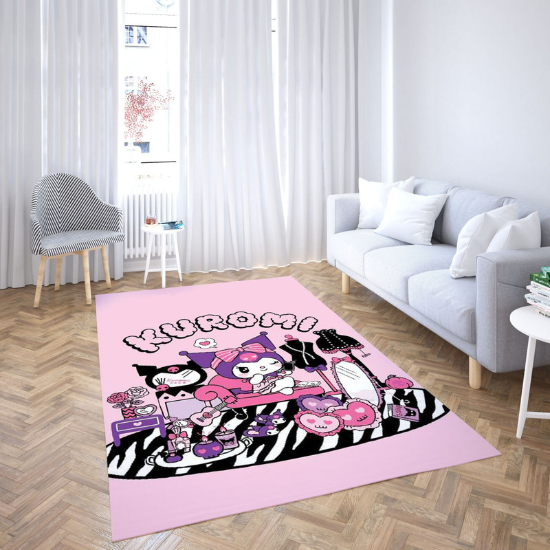 فرش پارچه‌ای مدل کرومی