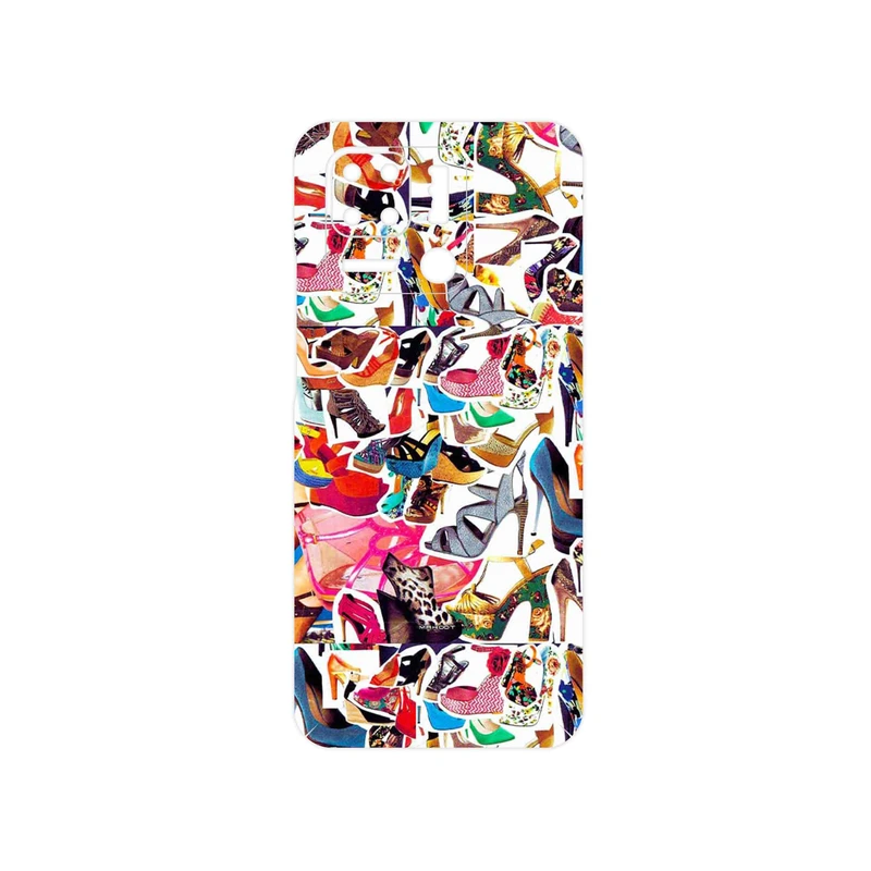 برچسب پوششی ماهوت مدل Collage of High heel Shoes مناسب برای گوشی موبایل شیائومی Redmi 10 Power
