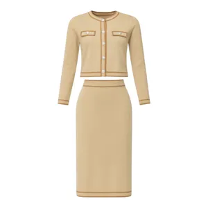 ست ژاکت و دامن رسمی زنانه مدل 2242