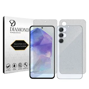 Diamond Tough model matte screen protector suitable for Samsung Galaxy A55 5G mobile phone along with the back protector 