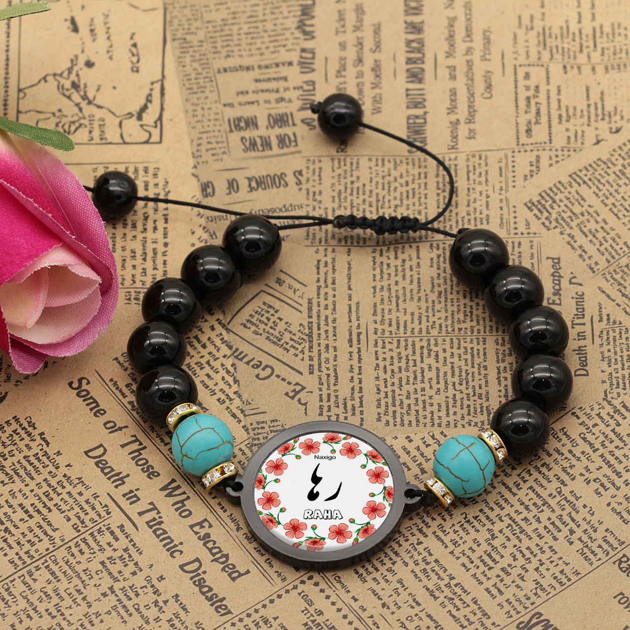 دستبند زنانه ناکسیگو طرح رها کد BR4103