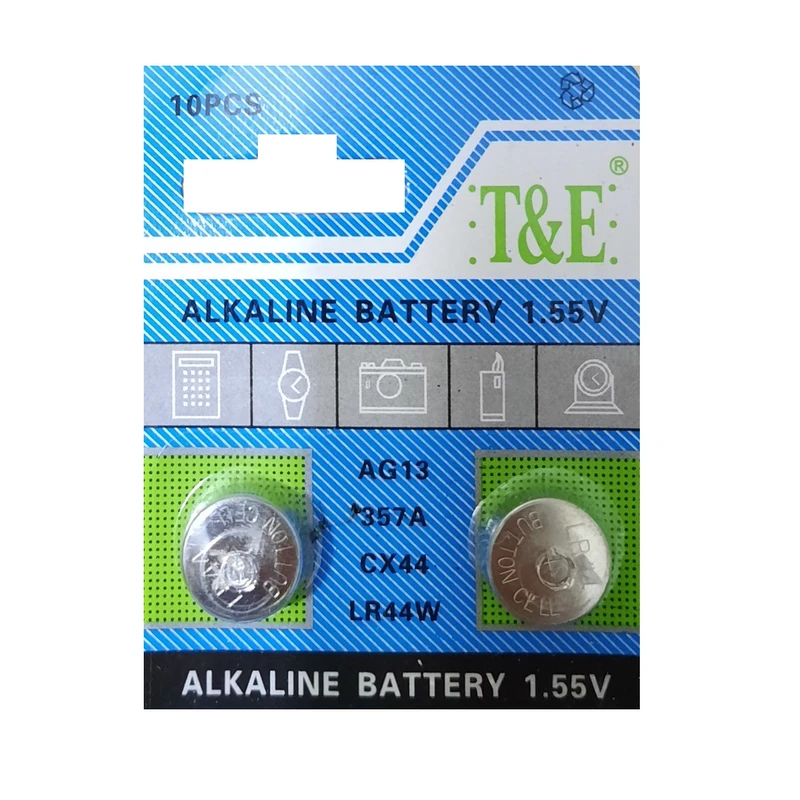 باتری ساعت تی اند ای مدل LR 44 G 13 بسته 2 عددی 