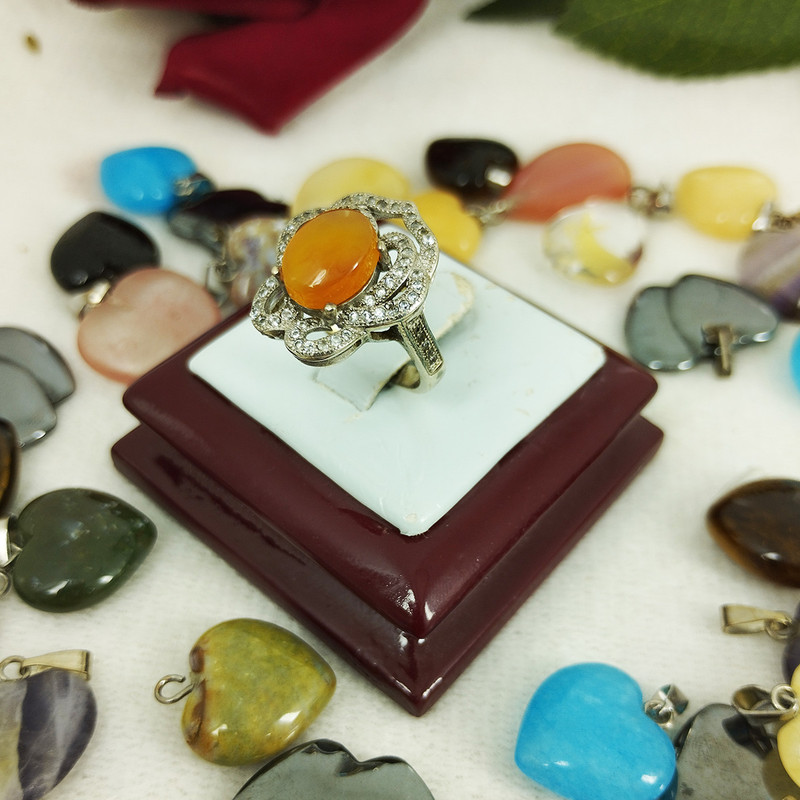 انگشتر  نقره زنانه سلین کالا کد 23