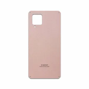 MAHOOT Rose Gold Leather Cover Sticker for Samsung Galaxy A42