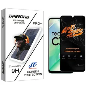 JF Diamond Antistatic Screen Protector For Realme  C33