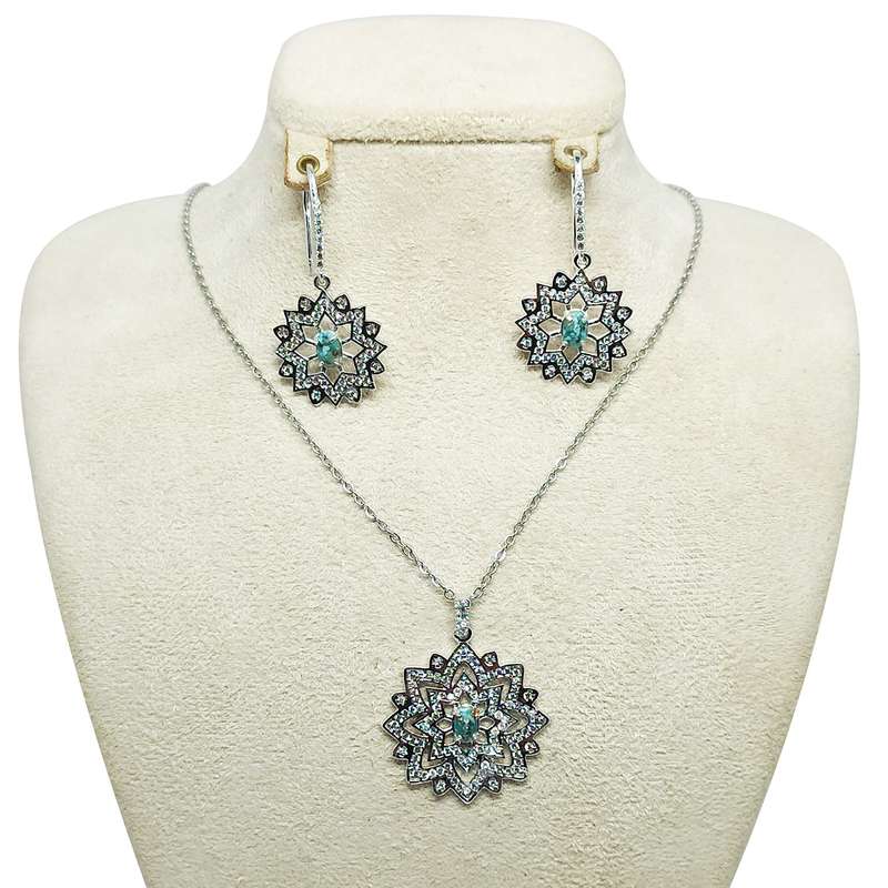 نیم ست زنانه مدل فیروزه نیشابور کد ys-As15