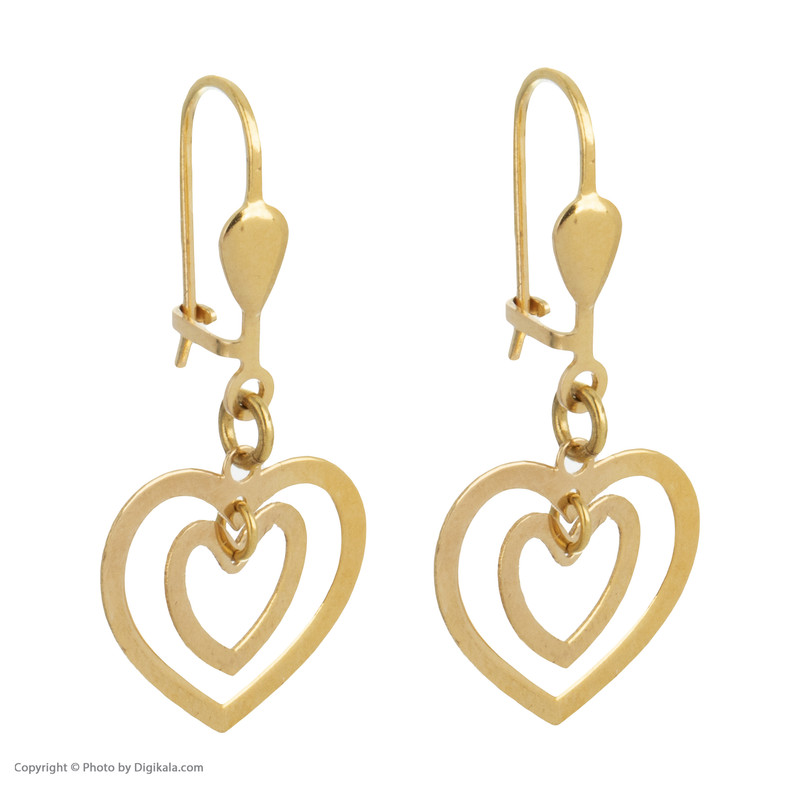 گوشواره طلا 18 عیار زنانه مایا ماهک مدل ME0821