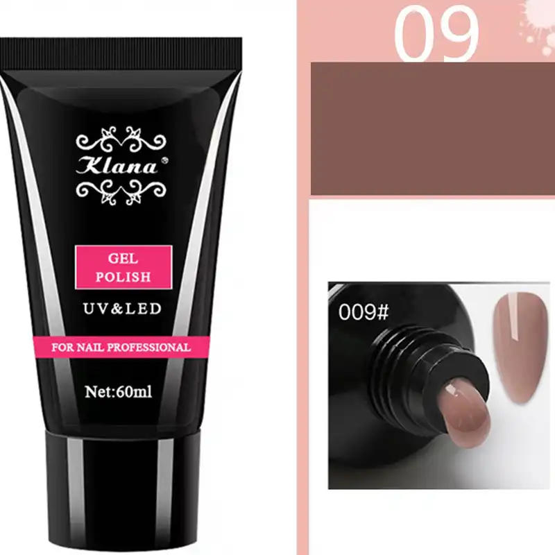 پلی ژل کاشت ناخن کلانا کد 002 حجم 30 میلی لیتر به همراه پلی ژل کاشت ناخن کلانا کد 009 حجم 60 میلی لیتر