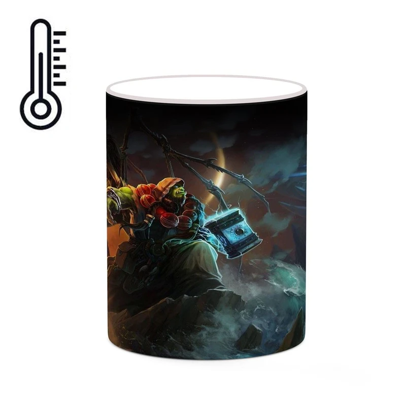 ماگ حرارتی کاکتی مدل بازی وارکرفت World Of Warcraft کد mgh31390