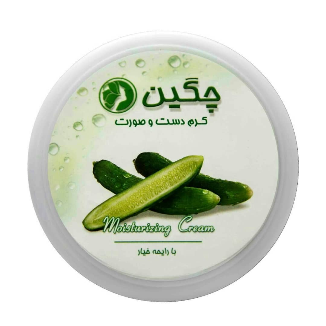 کرم مرطوب کننده چگین مدل خیار حجم 100 میلی لیتر