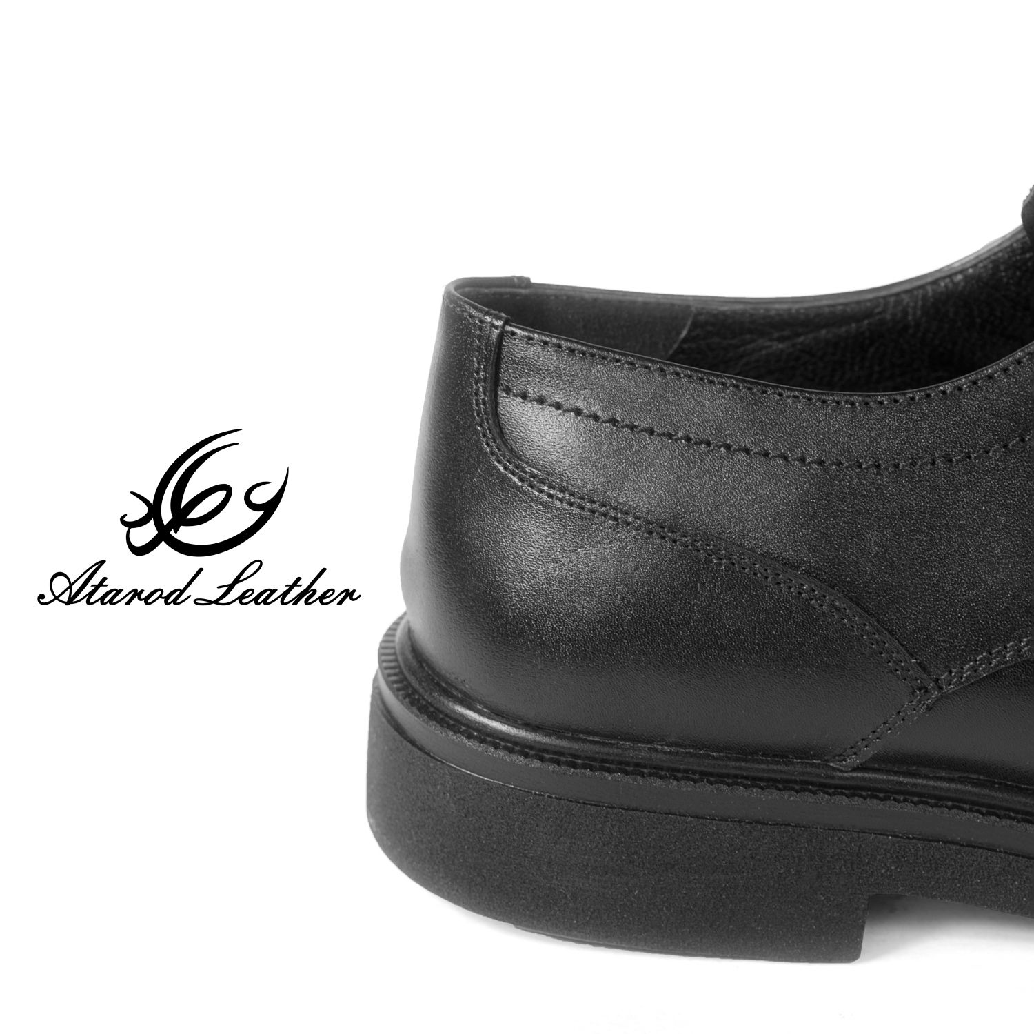کفش مردانه چرم عطارد مدل چرم طبیعی کد SH87 -  - 4