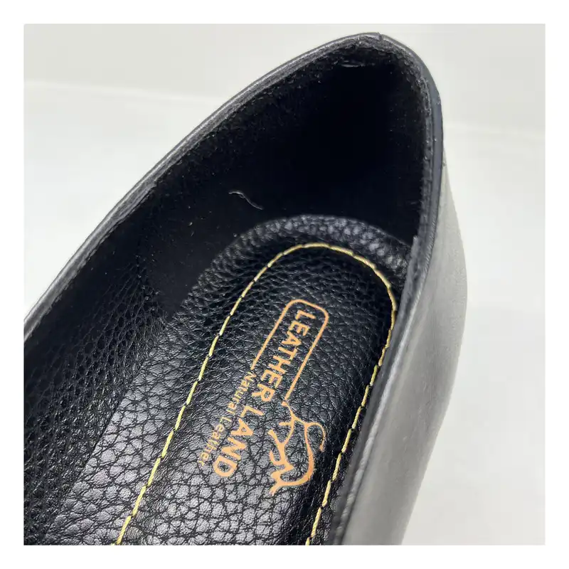 کفش زنانه سرزمین چرم مدل 1474 رنگ مشکی