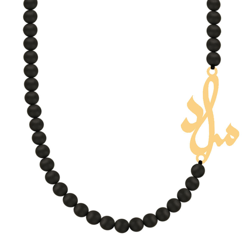 گردنبند طلا 18 عیار زنانه کرابو طرح مراد مدل Kr72482