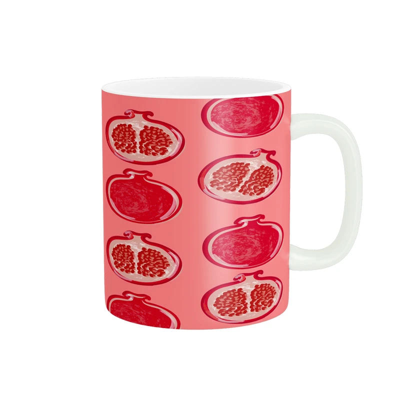 ماگ پادآفرین مدل یلدا شب چله طرح انار کد p1883