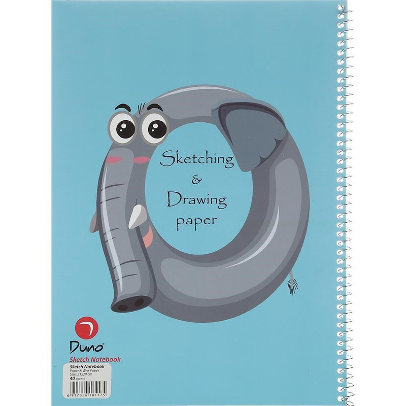 دفتر نقاشی 40 برگ دونو مدل فیلی