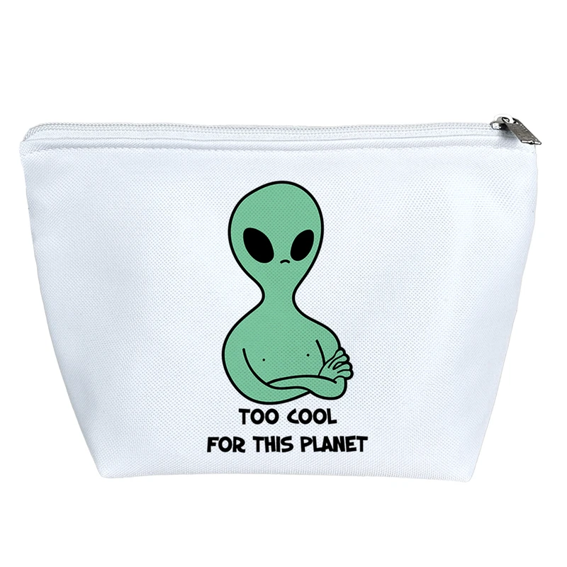 کیف لوازم آرایش دخترانه خندالو مدل آدم فضایی کد H955