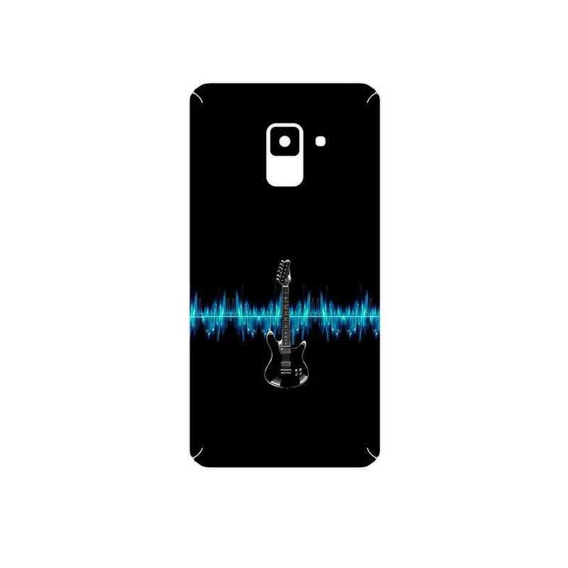 برچسب پوششی ماهوت مدل Electric Guitar مناسب برای گوشی موبایل سامسونگ Galaxy A8 2018
