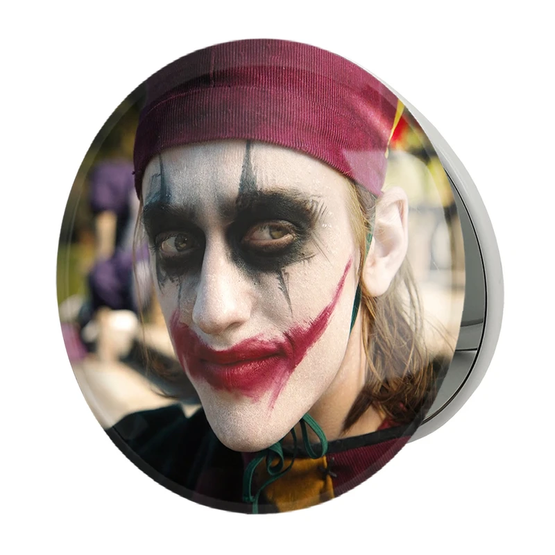 آینه جیبی خندالو طرح سریال ونزدی Wednesday مدل تاشو کد 25263 