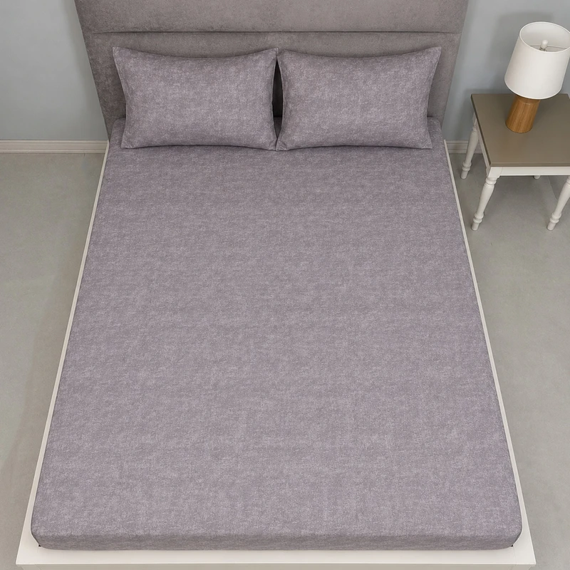 سرویس ملحفه دونفره 3 تکه طرح پتینه سایز 160×200 سانتی متر