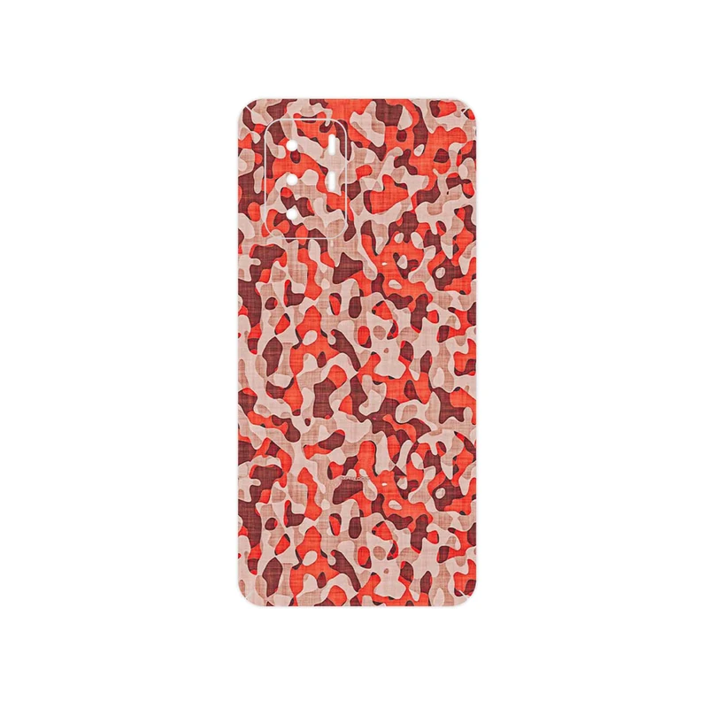 برچسب پوششی ماهوت مدل Red Infantry Army مناسب برای گوشی موبایل شیائومی Redmi Note 10 Pro (China)
