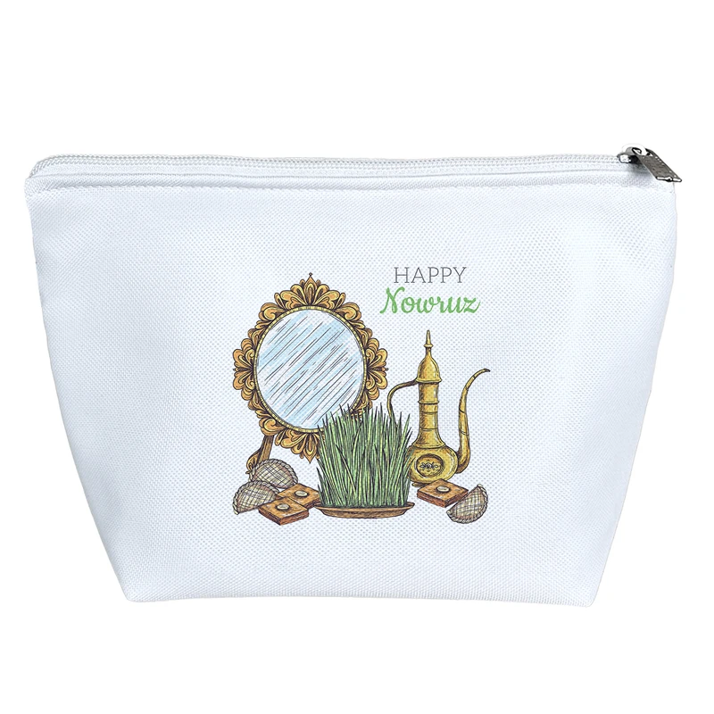 کیف لوازم آرایش دخترانه خندالو مدل نوروز مبارک کد H735