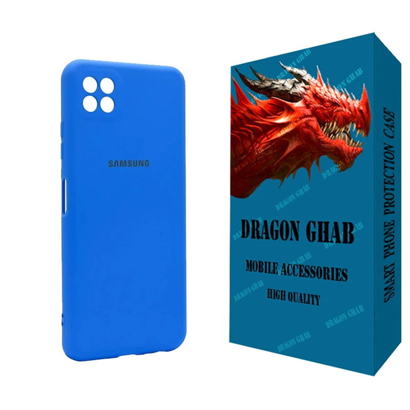  کاور دراگون قاب مدل سیلیکونی مناسب برای گوشی موبایل سامسونگ Galaxy A22 5G