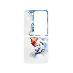 MAHOOT Women and the Cloud Digital Art Cover Sticker for Oppo Find N2 Flip