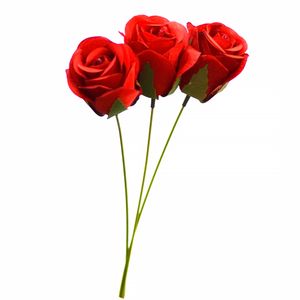 نقد و بررسی گل مصنوعی مدل شاخه گل رز بسته 3 عددی توسط خریداران