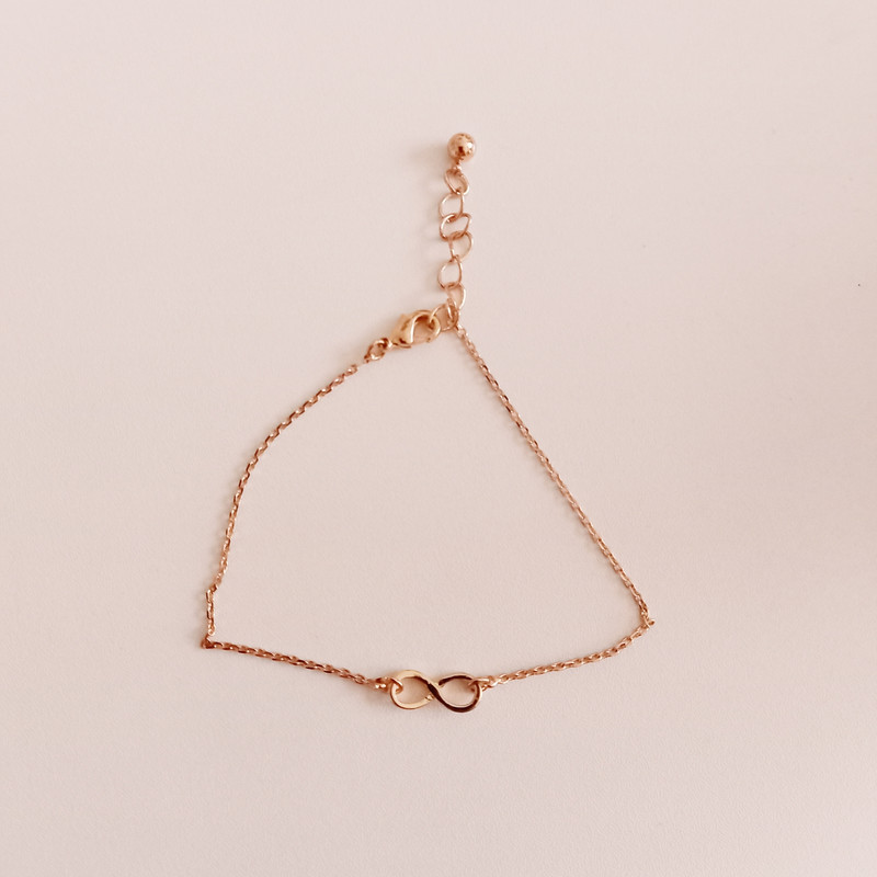 دستبند زنانه مدل بی نهایت 066 دستبند زنانه مدل بی نهایت 066