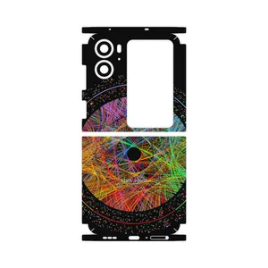 MAHOOT Mathematical Geometric Shape 2-FullSkin Cover Sticker for Oppo Find N2 Flip