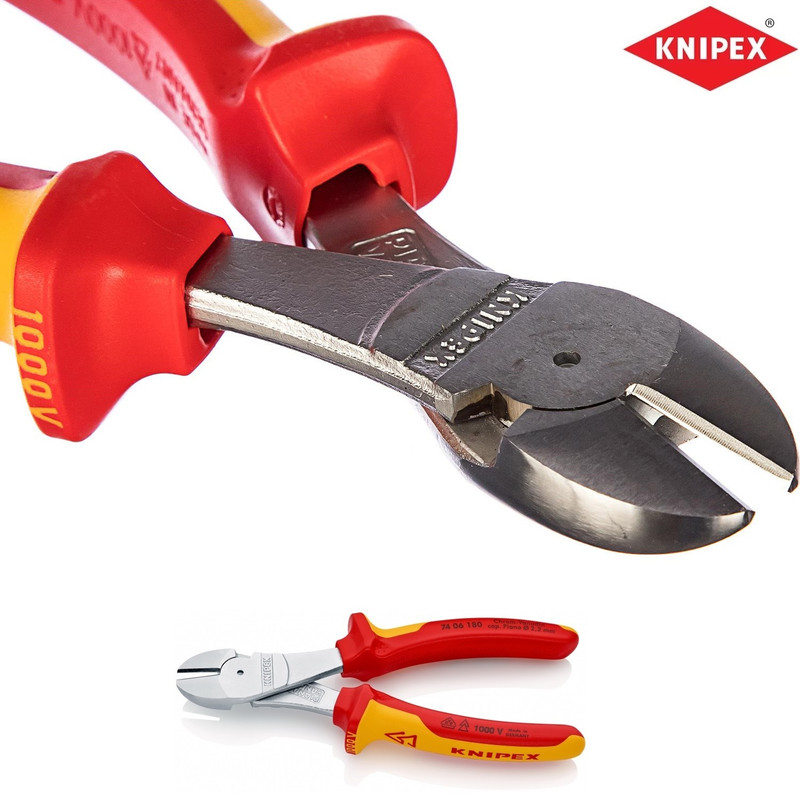 انبر سیم چین کنیپکس مدل 7406180 سایز 7 اینچ