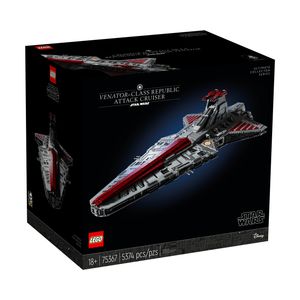 لگو 5374 تکه سری Star Wars مدل Venator-Class Republic Attack Cruiser کد 75367