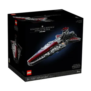 لگو 5374 تکه سری Star Wars مدل Venator-Class Republic Attack Cruiser کد 75367
