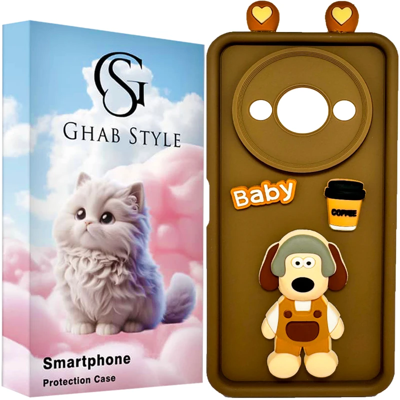 کاور قاب استایل مدل عروسکی مناسب برای گوشی موبایل شیائومی Redmi A3 / Redmi A3x / Poco C61