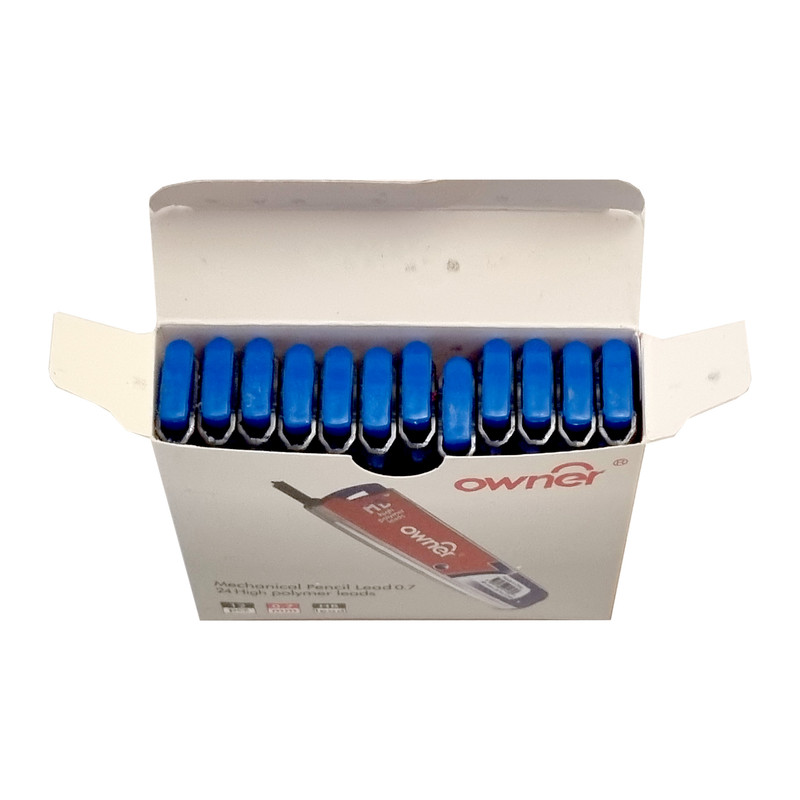 نوک مداد نوکی 0.7 میلی متری اونر مدل high polymer بسته 144 عددی نوک مداد نوکی 0.7 میلی متری اونر مدل high polymer بسته 144 عددی