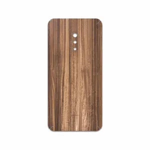 MAHOOT Light Walnut Wood Cover Sticker for Oppo Realme X