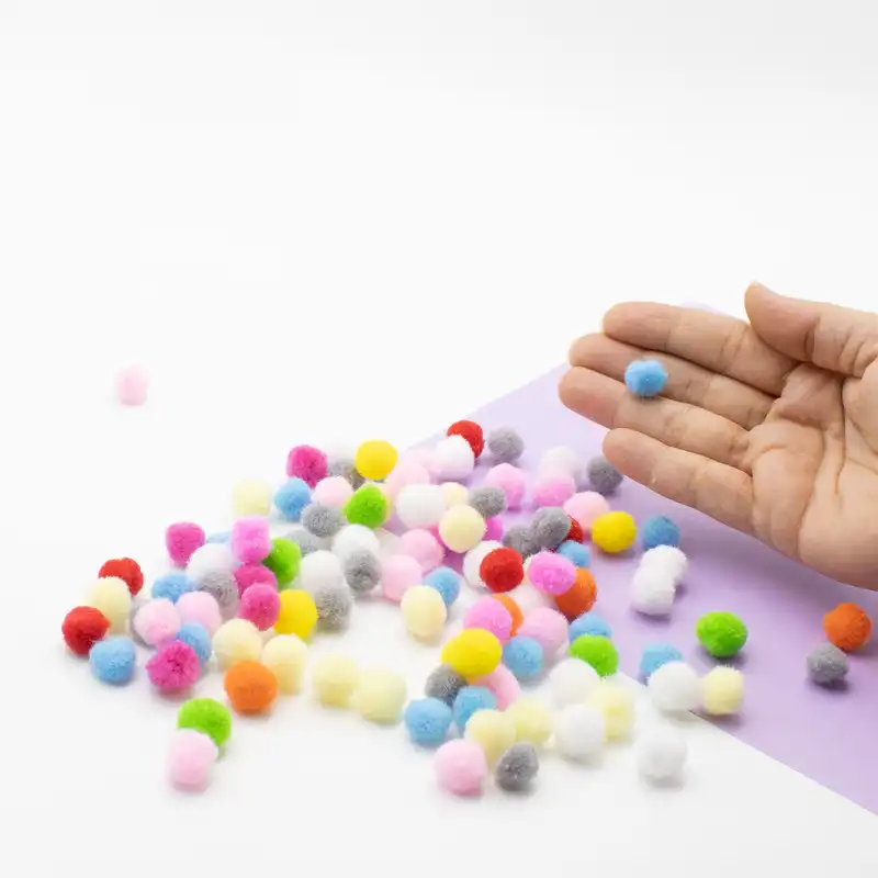 توپک پوم پوم مدل 489 بسته 50 عددی