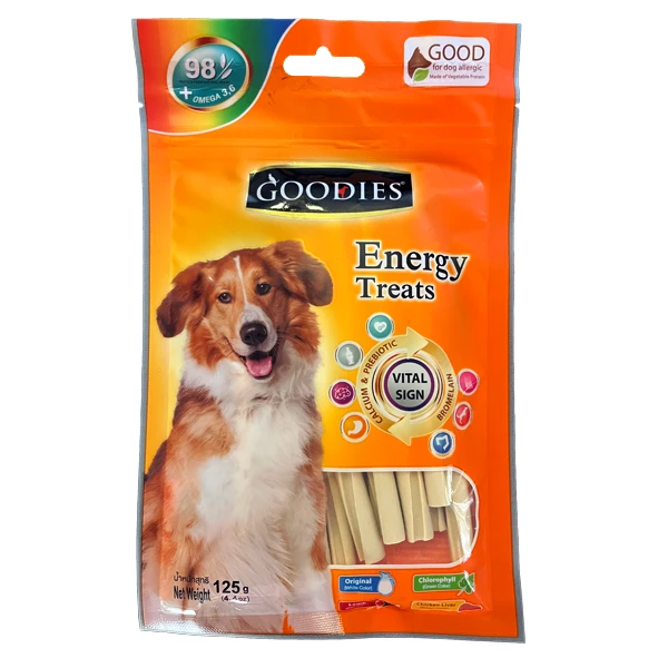 تشویقی سگ گودیز مدل Milk طعم شیر وزن 125 گرم