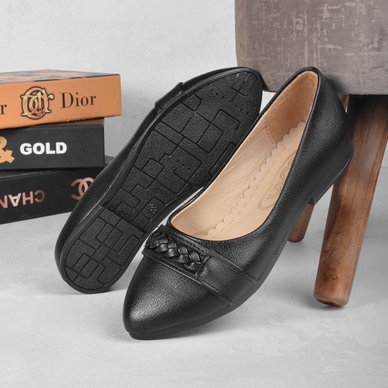 کفش زنانه مورتی مدل بند بافتی BK.2826