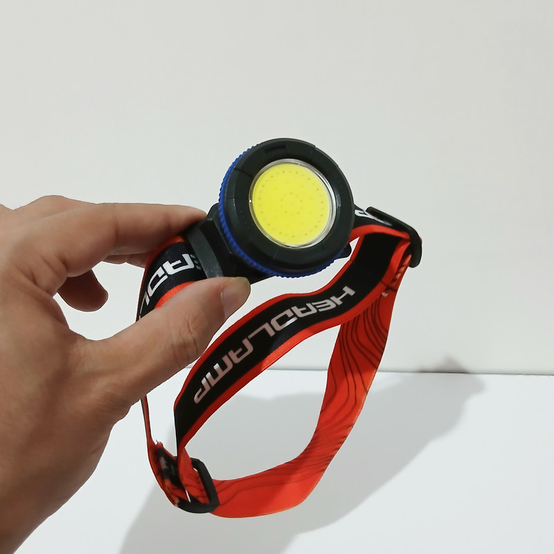 چراغ پیشانی مدل شارژی کد NF856 با نور مهتابی