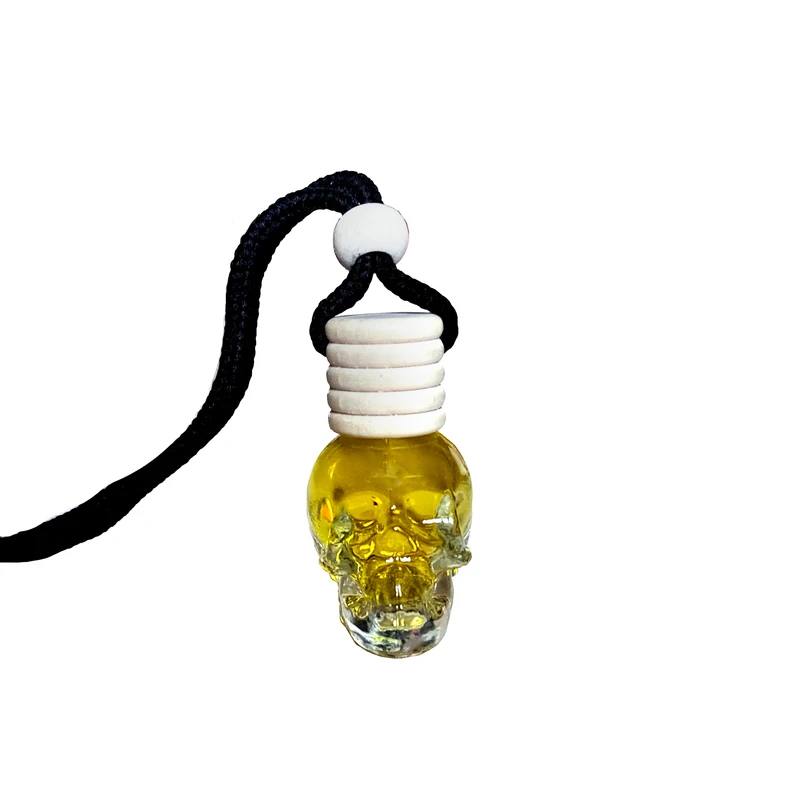 خوشبو کننده خودرو مدل آویز طرح اسکلت حجم 5 میلی لیتر