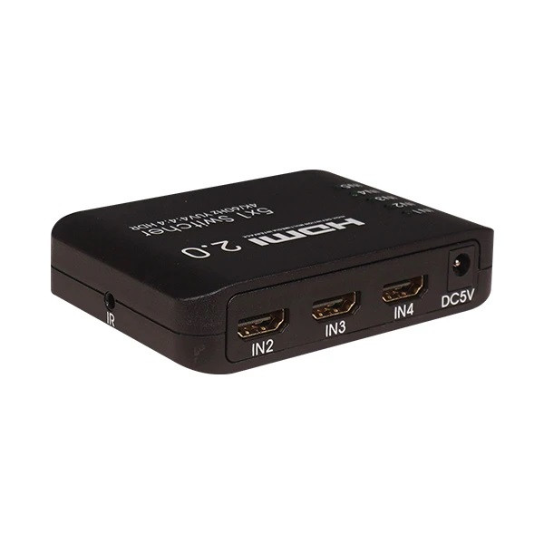 سوئیچ 5 پورت HDMI کی نت پلاس مدل KP-S725