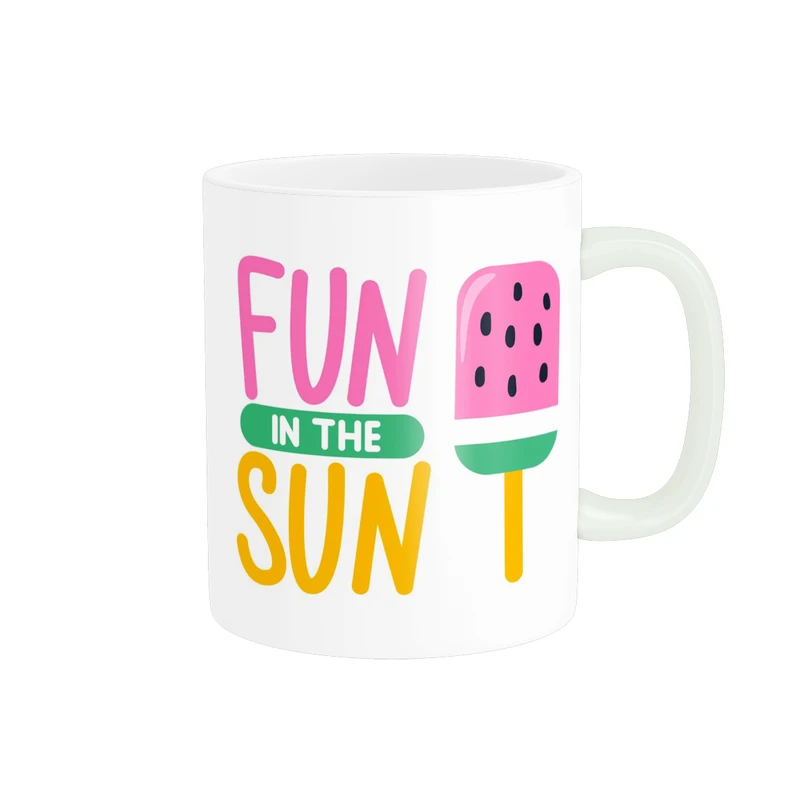 ماگ پاد آفرین طرح کارتونی کد 5229