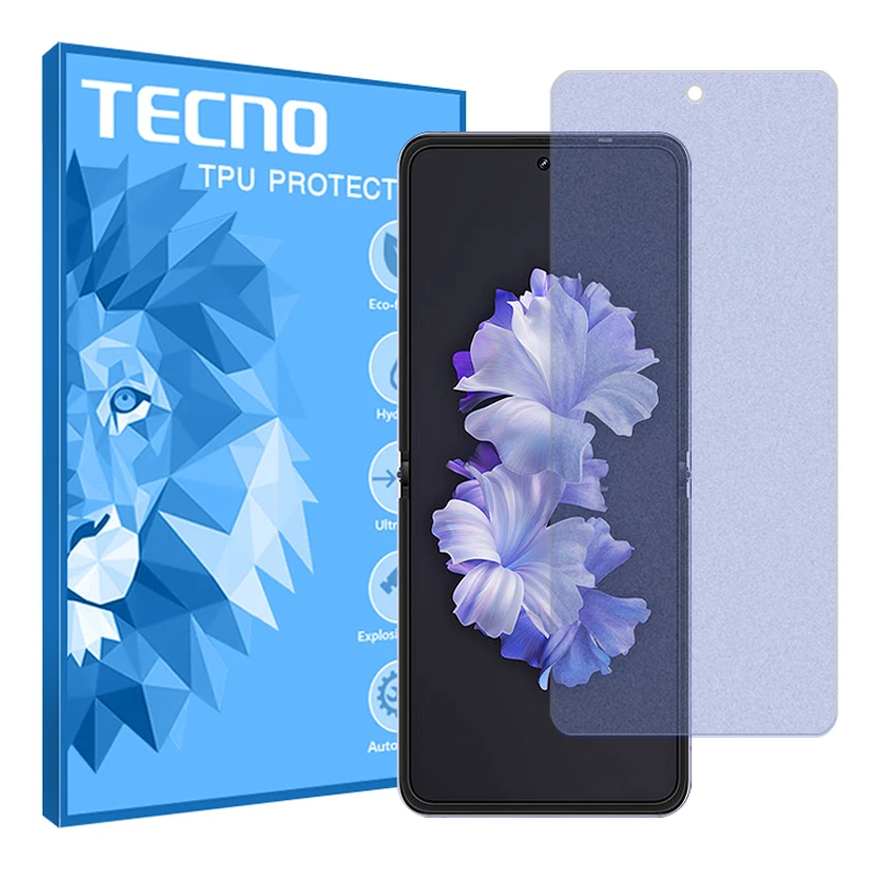 محافظ صفحه نمایش مات آنتی بلو تکنو مدل Resistant مناسب برای گوشی موبایل تکنو Phantom V Flip