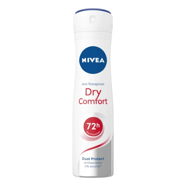 اسپری ضد تعریق زنانه نیوآ مدل Dry Comfort 72H حجم 150 میلی لیتر